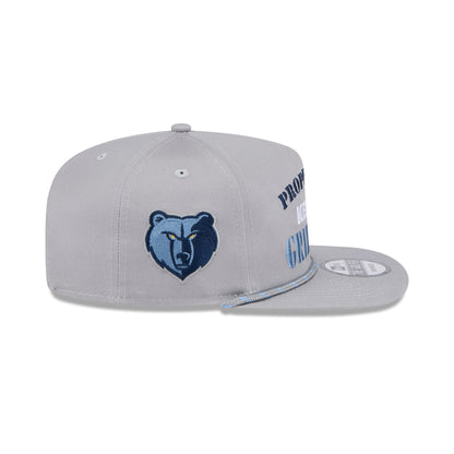 Memphis Grizzlies Vintage Gray Rope Golfer Hat