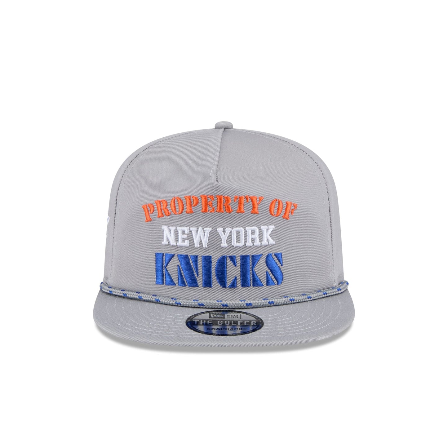 New York Knicks Vintage Gray Rope Golfer Hat