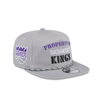 Sacramento Kings Vintage Gray Rope Golfer Hat