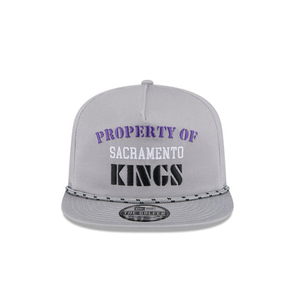 Sacramento Kings Vintage Gray Rope Golfer Hat