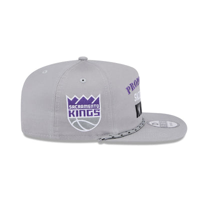 Sacramento Kings Vintage Gray Rope Golfer Hat