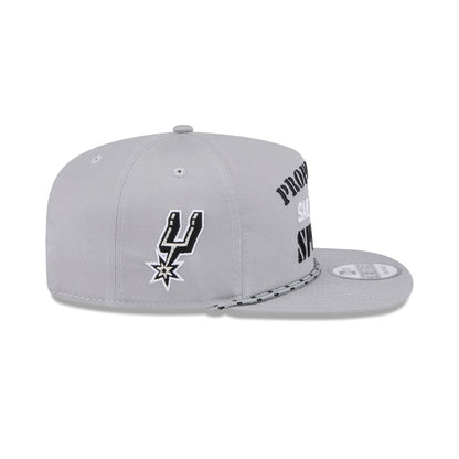 San Antonio Spurs Vintage Gray Rope Golfer Hat