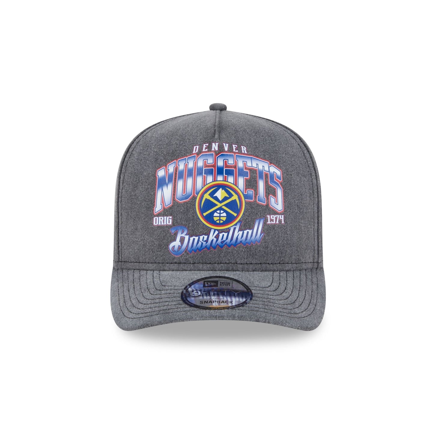 Denver Nuggets Washed 9FIFTY A-Frame Snapback Hat