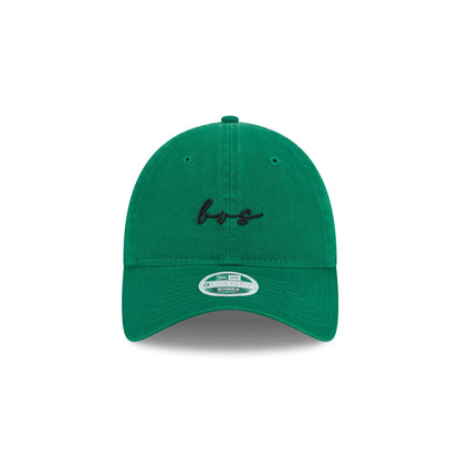 Boston Celtics Women's Script 9TWENTY Adjustable Hat