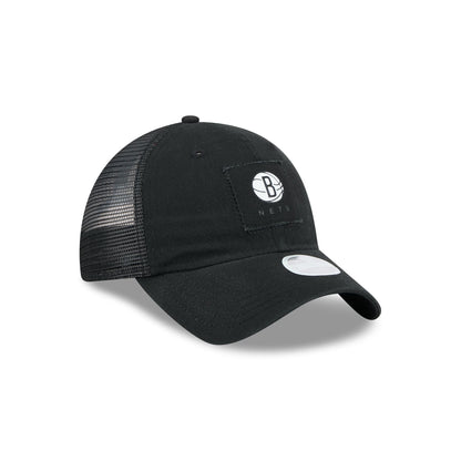 Brooklyn Nets Women's Square Stitch 9TWENTY Trucker Hat