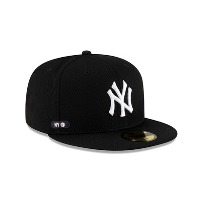 New York Yankees 2025 Clubhouse Black 59FIFTY Fitted Hat
