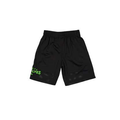 Minnesota Timberwolves Mesh Black Shorts