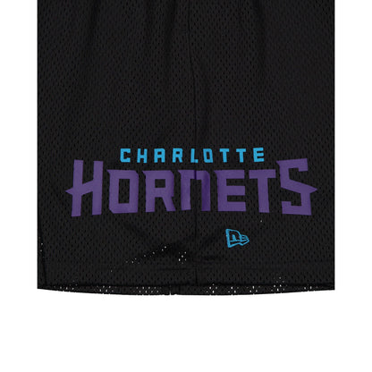 Charlotte Hornets Mesh Black Shorts