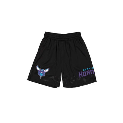 Charlotte Hornets Mesh Black Shorts