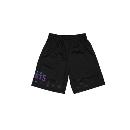 Charlotte Hornets Mesh Black Shorts