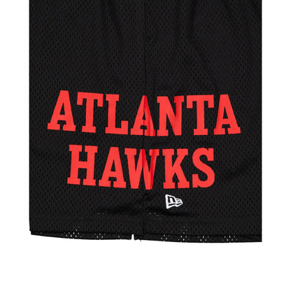 Atlanta Hawks Mesh Black Shorts