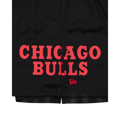 Chicago Bulls Mesh Black Shorts