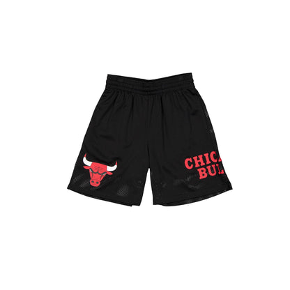 Chicago Bulls Mesh Black Shorts