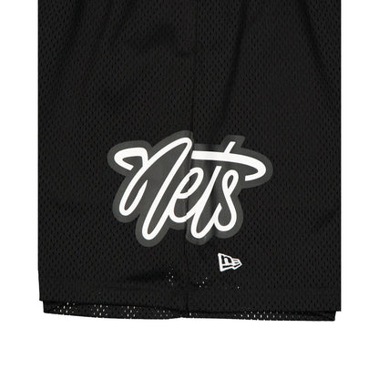Brooklyn Nets Mesh Black Shorts