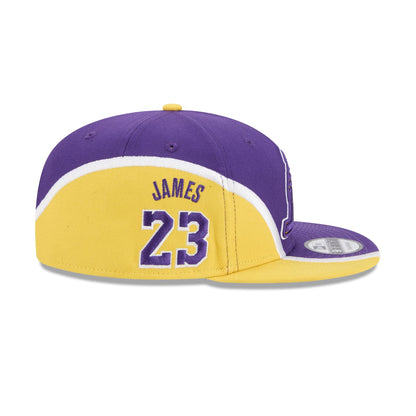 Los Angeles Lakers Lebron James 9FIFTY Snapback Hat