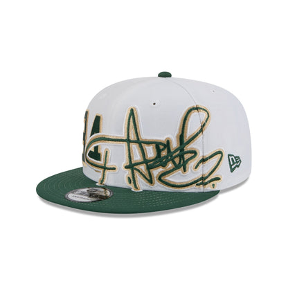 Milwaukee Bucks Giannis Antetokounmpo Signature 9FIFTY Snapback Hat