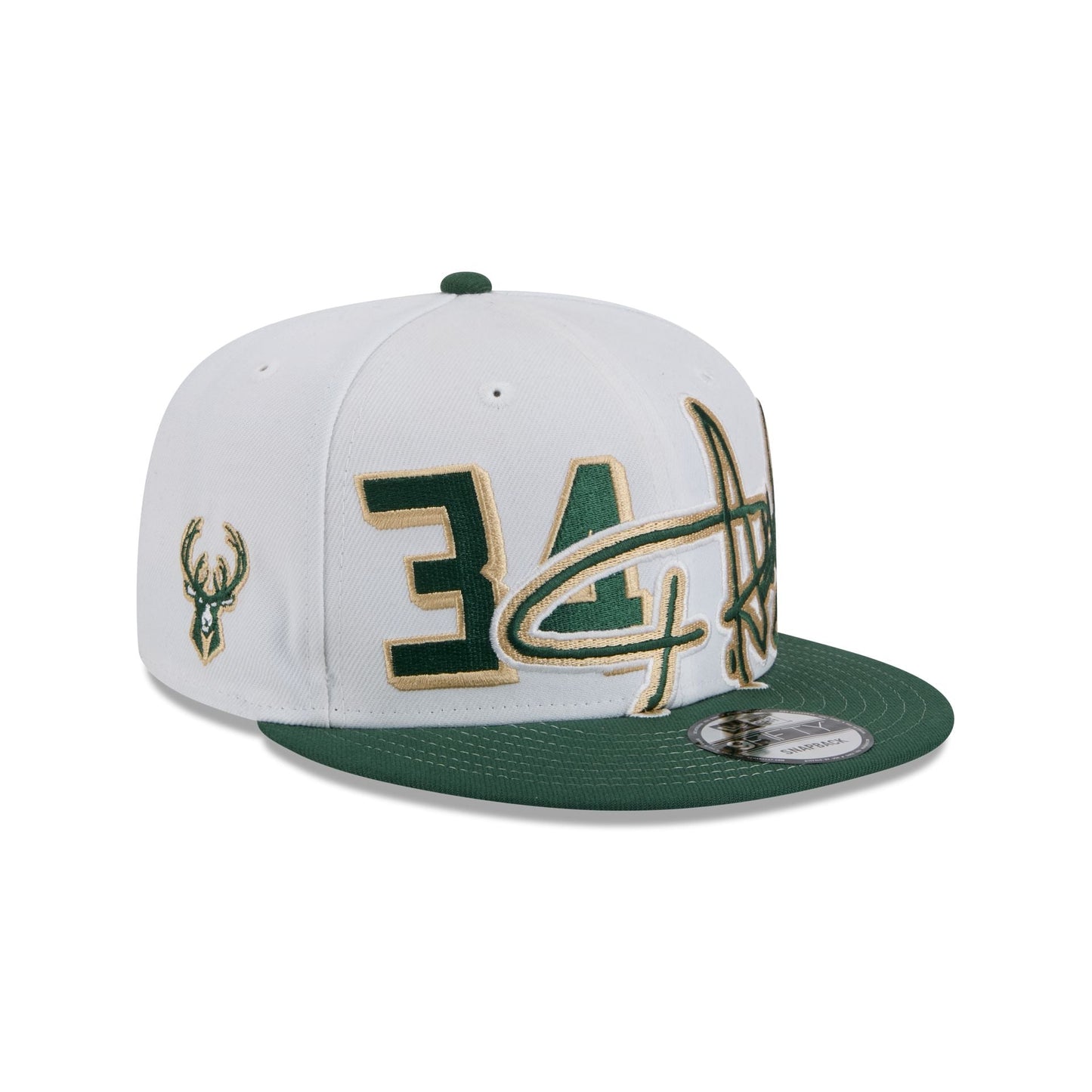 Milwaukee Bucks Giannis Antetokounmpo Signature 9FIFTY Snapback Hat