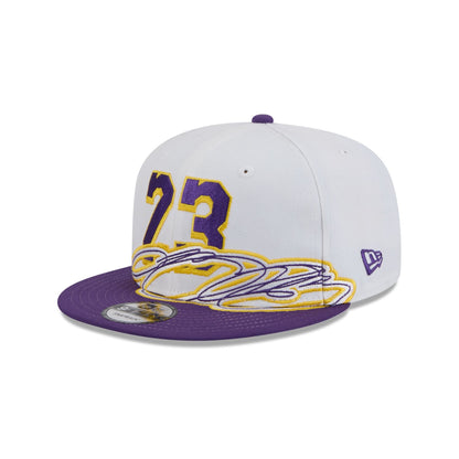Los Angeles Lakers Lebron James Signature 9FIFTY Snapback Hat