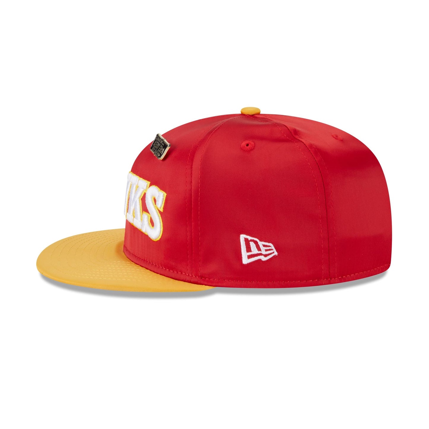 Atlanta Hawks Satin Pin 9FIFTY Snapback Hat