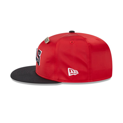 Chicago Bulls Satin Pin 9FIFTY Snapback Hat