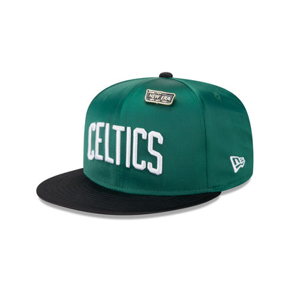 Boston Celtics Satin Pin 9FIFTY Snapback Hat