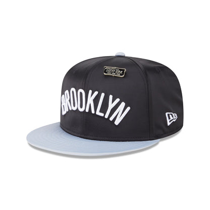 Brooklyn Nets Satin Pin 9FIFTY Snapback Hat