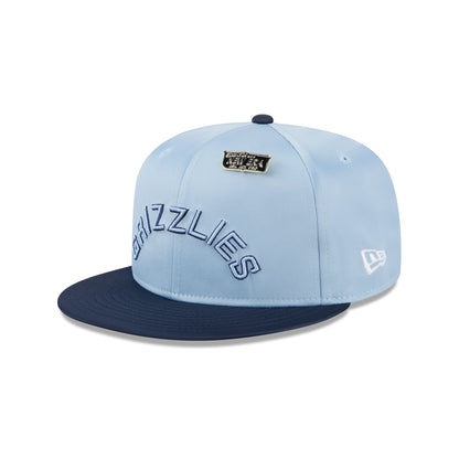 Memphis Grizzlies Satin Pin 9FIFTY Snapback Hat