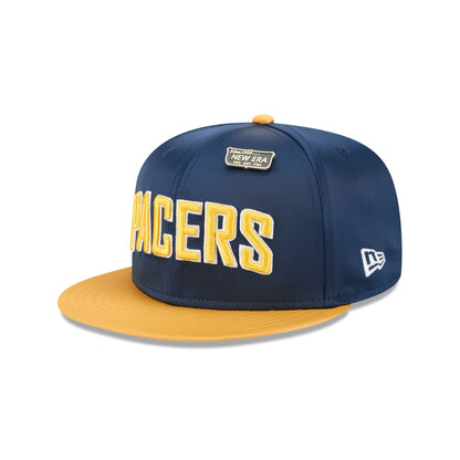 Indiana Pacers Satin Pin 9FIFTY Snapback Hat