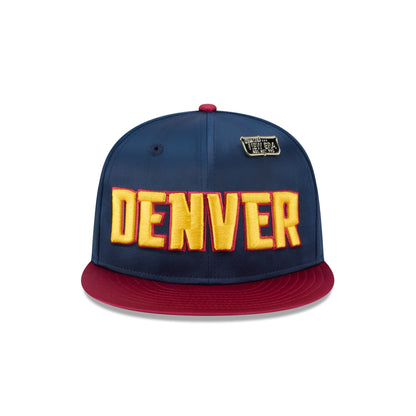 Denver Nuggets Satin Pin 9FIFTY Snapback Hat