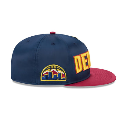 Denver Nuggets Satin Pin 9FIFTY Snapback Hat