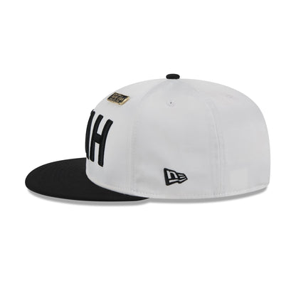 Utah Jazz Satin Pin 9FIFTY Snapback Hat