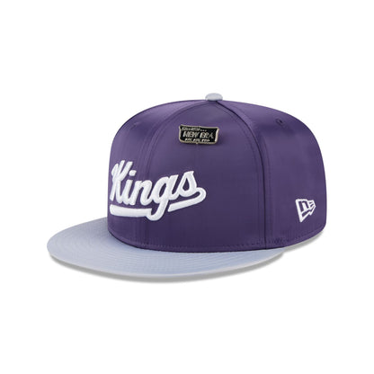 Sacramento Kings Satin Pin 9FIFTY Snapback Hat