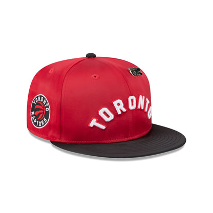 Toronto Raptors Satin Pin 9FIFTY Snapback Hat