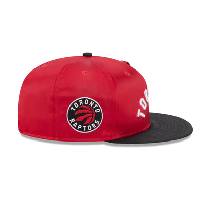 Toronto Raptors Satin Pin 9FIFTY Snapback Hat