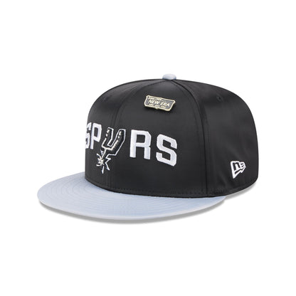 San Antonio Spurs Satin Pin 9FIFTY Snapback Hat