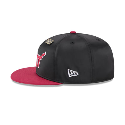 Miami Heat Satin Pin 9FIFTY Snapback Hat