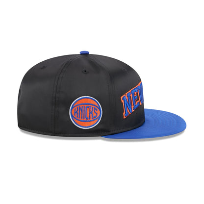 New York Knicks Satin Pin 9FIFTY Snapback Hat