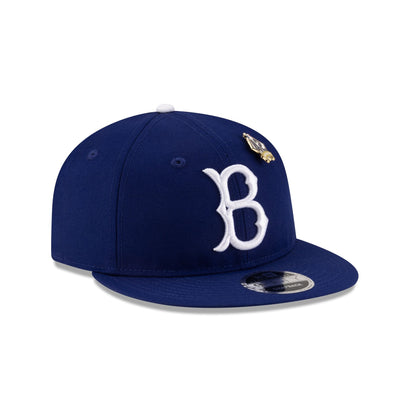 Brooklyn Dodgers Jackie Robinson Day 2025 Retro Crown 9FIFTY Snapback Hat