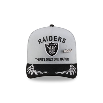 Las Vegas Raiders 2025 Draft 59FIFTY A-Frame Fitted Hat