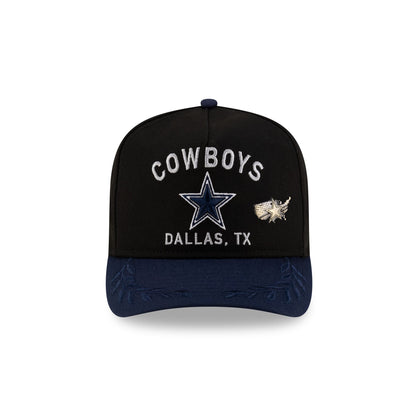 Dallas Cowboys 2025 Draft Black 59FIFTY A-Frame Fitted Hat