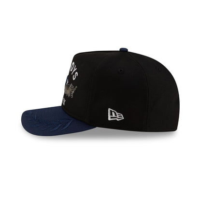 Dallas Cowboys 2025 Draft Black 59FIFTY A-Frame Fitted Hat