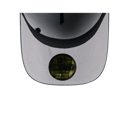 Dallas Cowboys 2025 Draft Black 59FIFTY A-Frame Fitted Hat