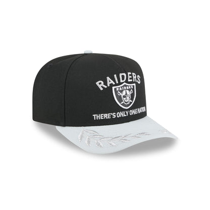 Las Vegas Raiders 2025 Draft 9FIFTY A-Frame Snapback Hat