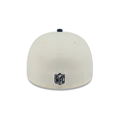 Dallas Cowboys 2025 Draft Chrome White 59FIFTY A-Frame Fitted Hat