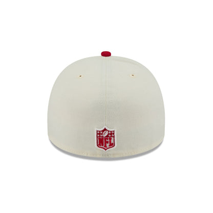 San Francisco 49ers 2025 Draft Chrome White 59FIFTY A-Frame Fitted Hat