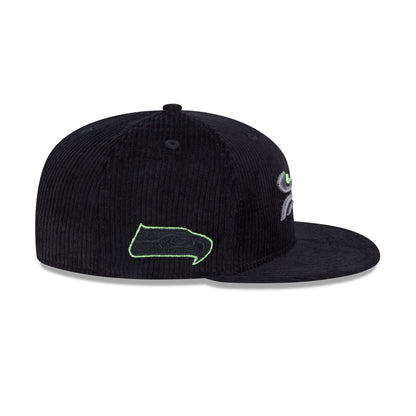 Seattle Seahawks Color Pop Cord 59FIFTY Fitted Hat
