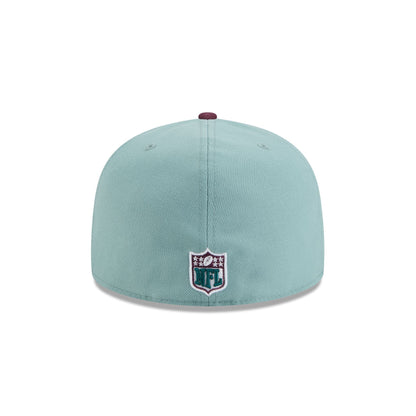 Las Vegas Raiders Beach Kiss Blue 59FIFTY A-Frame Fitted Hat