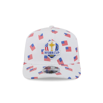 2025 Ryder Cup Flag Pattern 9SEVENTY Trucker Hat