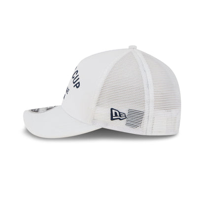 2025 Ryder Cup Minimalist White 9FORTY M-Crown A-Frame Trucker Hat