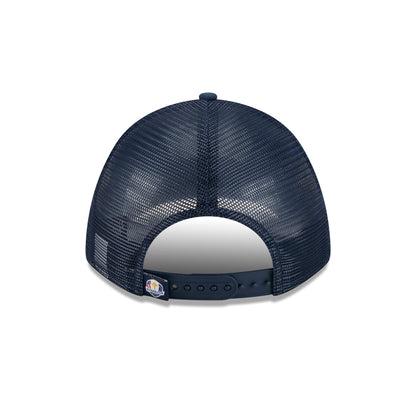 2025 Ryder Cup Minimalist Navy 9FORTY M-Crown A-Frame Trucker Hat